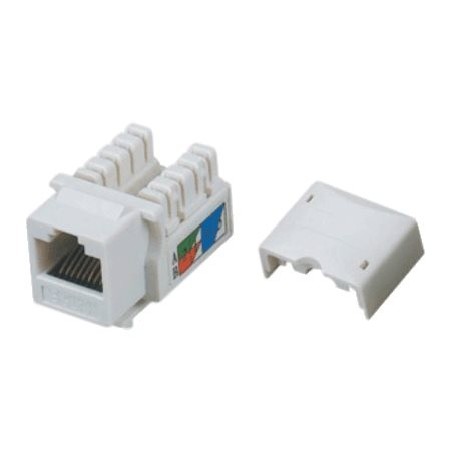 DATACOM Keystone UTP RJ45 Cat5E Dual MINI bílý