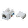DATACOM Keystone UTP RJ45 Cat5E Dual MINI bílý