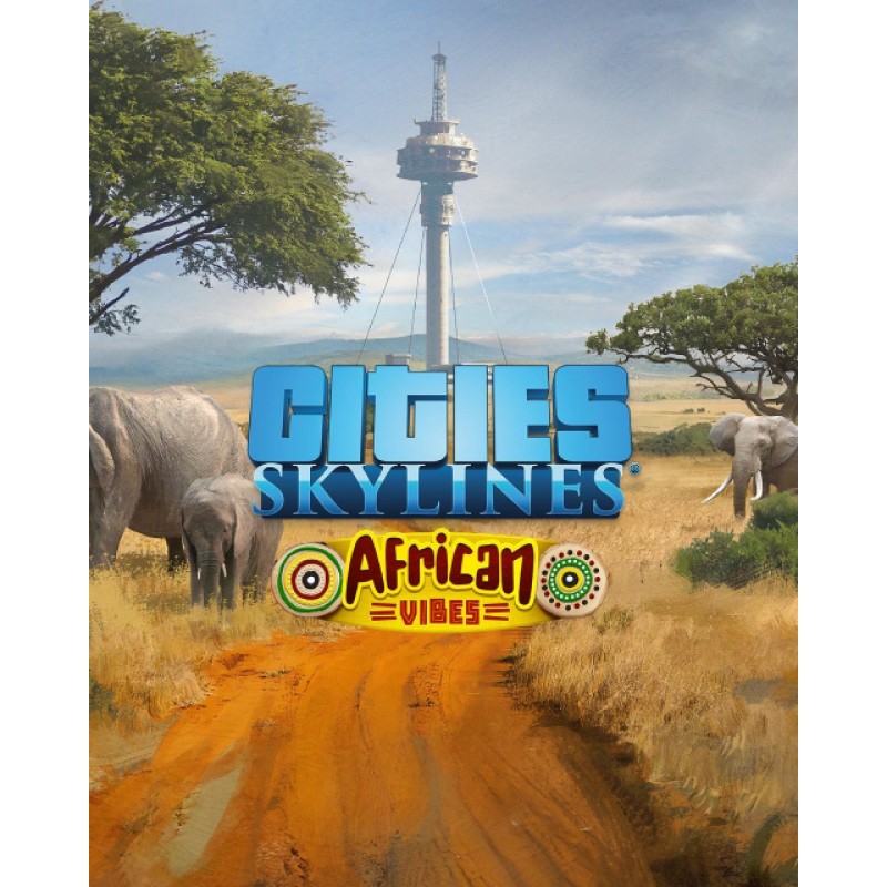 Cities Skylines African Vibes – herní rozšíření pro PC (elektronická licence)
