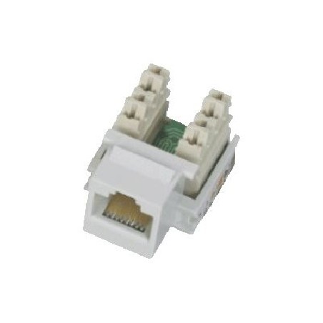 DATACOM Keystone cat5E white UTP