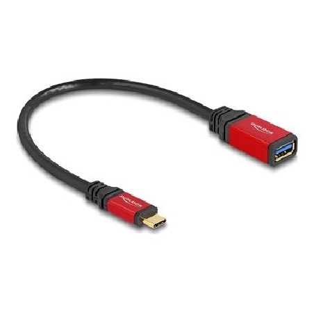 Delock - USB adaptér - 24 pin USB-C (M) do USB typ A (F) - 15 cm - rychlost prenosu dat až 10 Gbps, pozlacené kontakty -… 60172