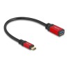 Delock - USB adaptér - 24 pin USB-C (M) do USB typ A (F) - 15 cm - rychlost prenosu dat až 10 Gbps, pozlacené kontakty -… 60172