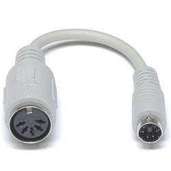 PremiumCord Redukce klávesnice PC/F-PS2/M kabel.