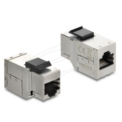 Delock Keystone Module coupler RJ45 jack, Delock Keystone Module coupler RJ45 jack 90835