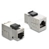 Delock Keystone Module coupler RJ45 jack, Delock Keystone Module coupler RJ45 jack 90835