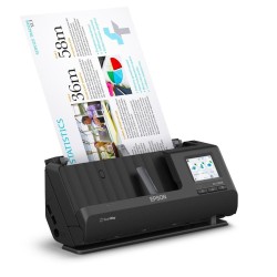 EPSON skener ES-C380W, A4, 600x600dpi, USB, Wi-Fi (direct), Display, Záruka 3 let po registraci
