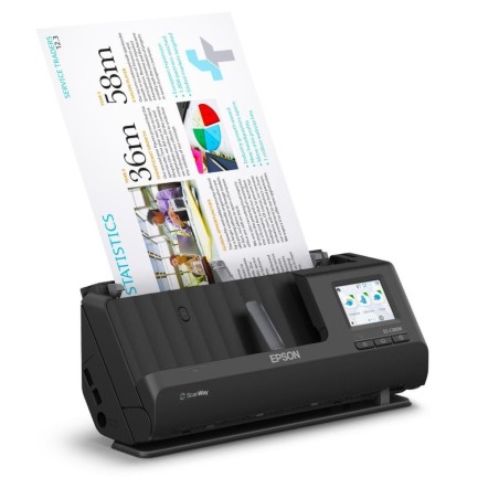 EPSON skener ES-C380W, A4, 600x600dpi, USB, Wi-Fi (direct), Display, Záruka 3 let po registraci