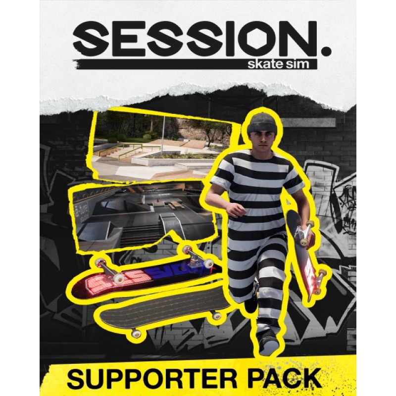 Session Skate Sim Supporter pack – herní rozšíření pro PC (elektronická licence)