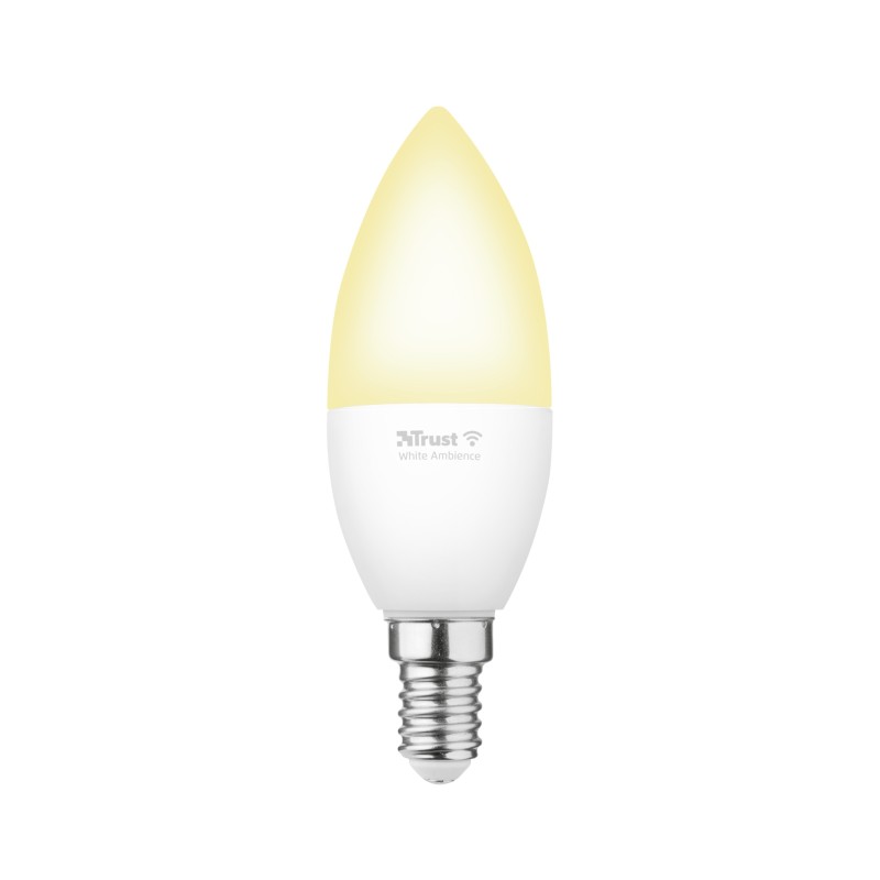 TRUST Smart WiFi LED candle white ambience E14