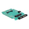 Delock Converter SATA 22 pin mSATA - Řadič úložiště - 1.8" - SATA 3Gb/s - SATA 3Gb/s