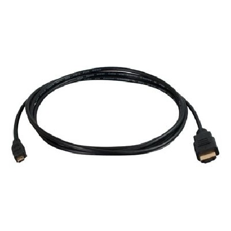 C2G 10ft HDMI to Micro HDMI Cable with Ethernet - 1080p - M/M - Kabel HDMI s ethernetem - 19 pin micro HDMI Type D s piny