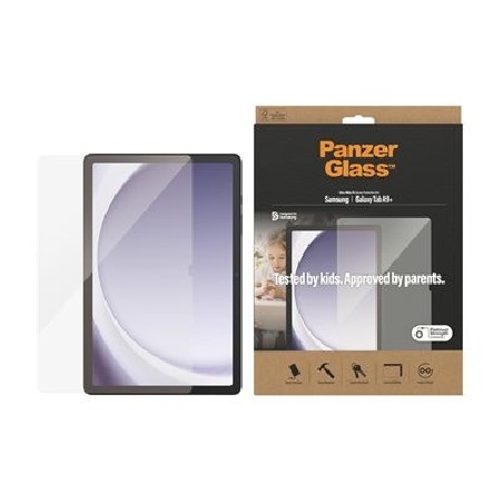 PanzerGlass - Ochrana obrazovky pro tablet - ultra široký tvar - sklo - pro Samsung Galaxy Tab A9+