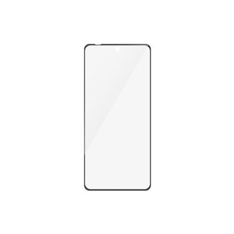 PanzerGlass - Ochrana obrazovky pro mobilní telefon - ultra široký tvar - sklo - barva rámu cerná - pro Motorola Moto G72, G84