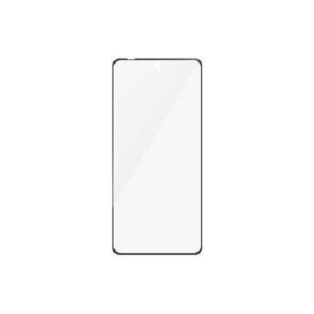 PanzerGlass - Ochrana obrazovky pro mobilní telefon - ultra široký tvar - sklo - barva rámu cerná - pro Motorola Moto G72, G84