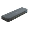 Delock DisplayPort 1.4 KVM Switch 8K 30 Hz with USB 3.0 and Audio - Přepínač KVM / audio / USB - 4 x KVM / zvuk / USB - 1