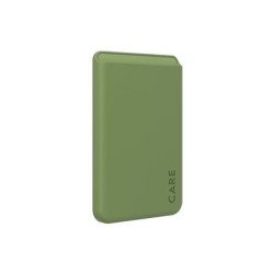 CARE by PanzerGlass - Magnetické pouzdro na karty - kompatibilita s MagSafe - pikantní zelená - pro Apple iPhone 12, 13, 14