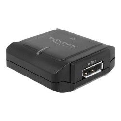Delock DisplayPort 1.4 Repeater 8K 30 Hz - Opakovac - DisplayPort - DisplayPort 20 pinu / DisplayPort 20 pinu - až 10 m