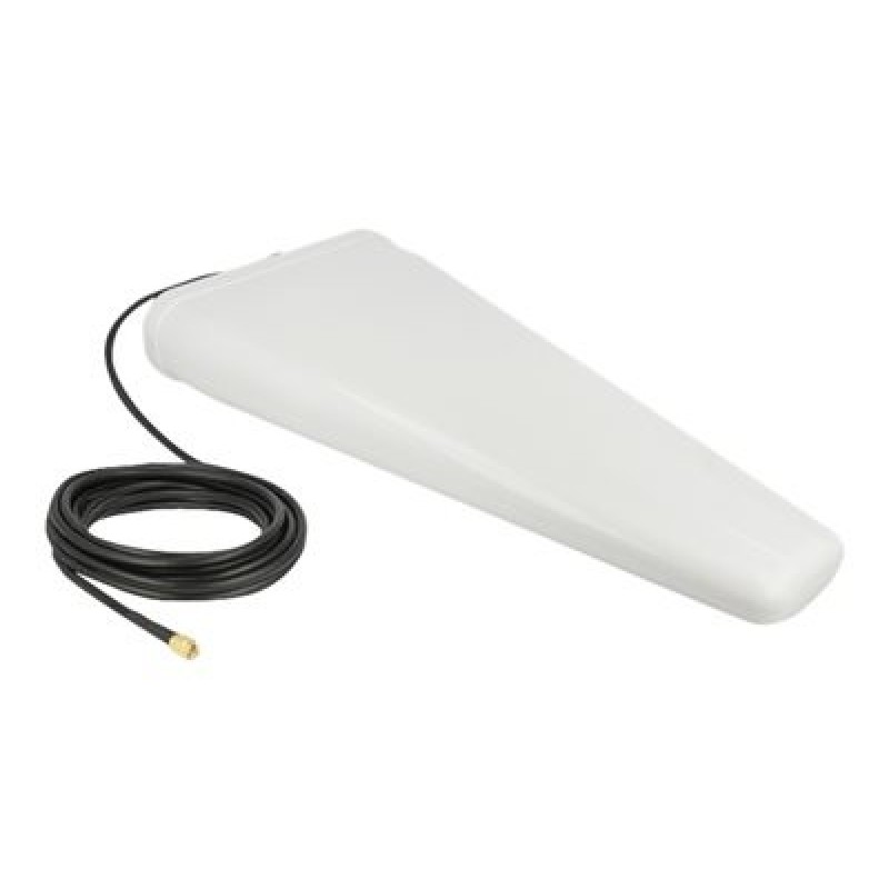 Delock - Anténa - Smart Home - 9 - 11 dBi - směrový - vnitřní / venkovní, montáž na sloupek - bílá