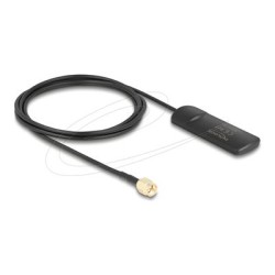Delock - Anténa - mobil, Wi-Fi, Bluetooth, IoT - všesmerová - vnitrní, upevnení nalepením