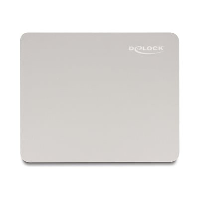 Delock - Podložka pro myš - 220 x 180 mm, sklenený povlak - hnedá Greige