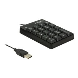 Delock - Klávesnice - USB - černá - maloobchod