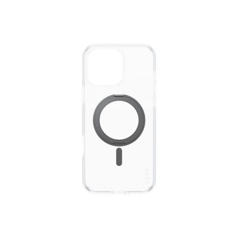 CARE by PanzerGlass - Zadní kryt pro mobilní telefon - kompatibilita s MagSafe - recyklovaný plast - pruhledná, cerná - pro