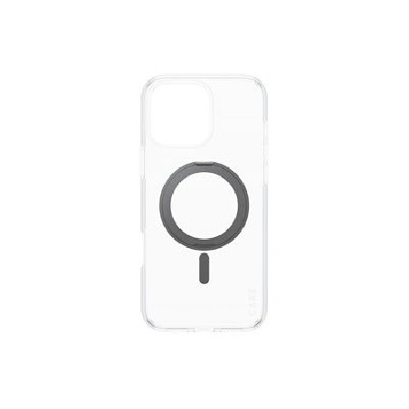 CARE by PanzerGlass - Zadní kryt pro mobilní telefon - kompatibilita s MagSafe - recyklovaný plast - pruhledná, cerná - pro
