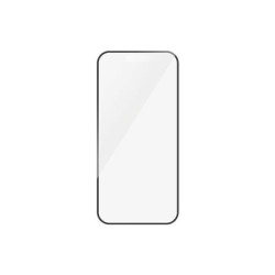 PanzerGlass - Ochrana obrazovky pro mobilní telefon - herní, ultraširoké přizpůsobení - sklo - barva rámu černá - pro Apple
