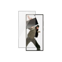 PanzerGlass - Ochrana obrazovky pro mobilní telefon - ultraširoký strih s EasyAligner - sklo - barva rámu cerná - pro Samsung