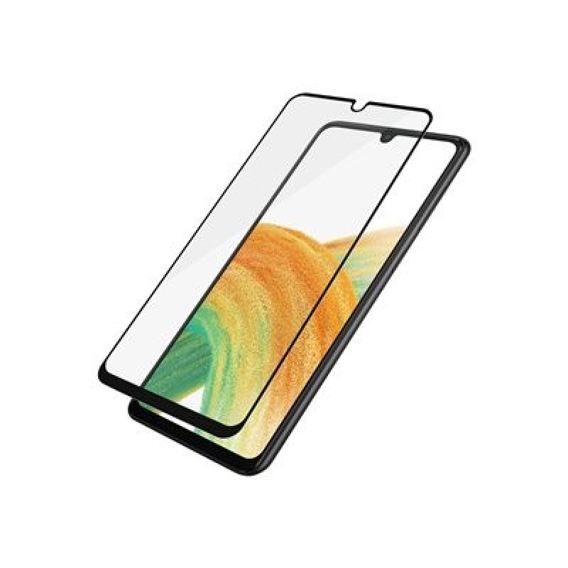 PanzerGlass - Ochrana obrazovky pro mobilní telefon - sklo - barva rámu černá - pro Samsung Galaxy A33 5G