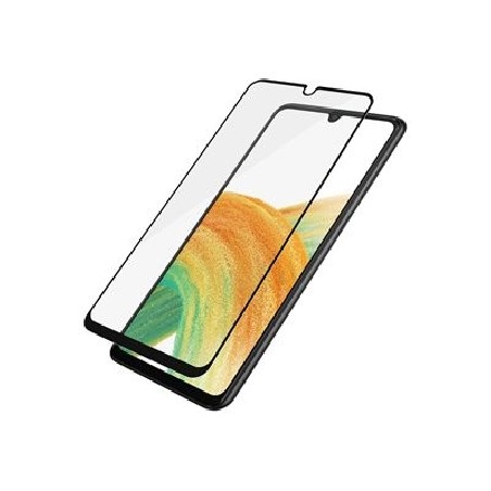 PanzerGlass - Ochrana obrazovky pro mobilní telefon - sklo - barva rámu černá - pro Samsung Galaxy A33 5G