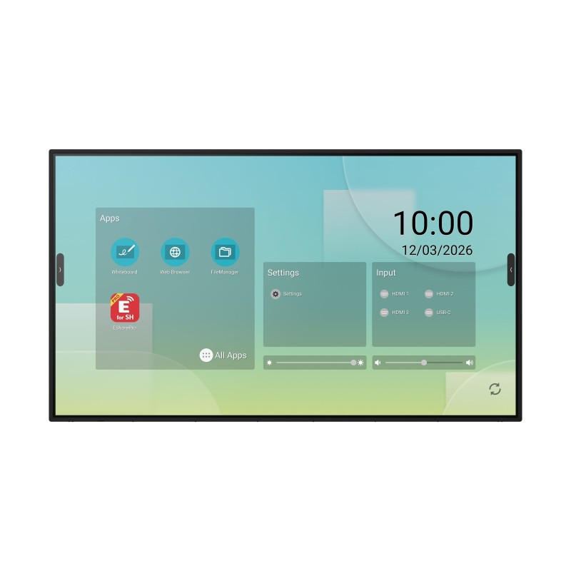 86" LED SHARP PNLB863-WIFI,3840x2160,18/7,500cd,IR