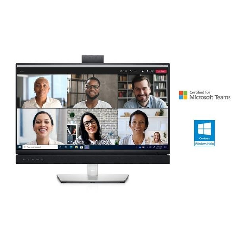 Dell 24 Video Conferencing Monitor - C2423H - FHD IPS 16:9 5ms/ 250cd/ 1000:1/ sRGB/ HDMI/ DP/ USB / webkamera