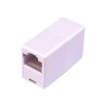 PremiumCord - Síťový propojovací kabel - RJ-45 (F) do RJ-45 (F) - UTP - bílá