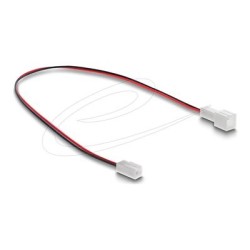 Delock - Prodlužovací kabel vetráku - 2pinové vnitrní napájení (F) do 2pinové vnitrní napájení (M) - 30 cm