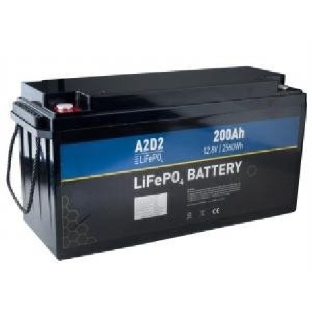 A2D2 baterie LiFePO4 12,8V 200Ah M8 (Gotion cells) LFA212V200C10M8B3