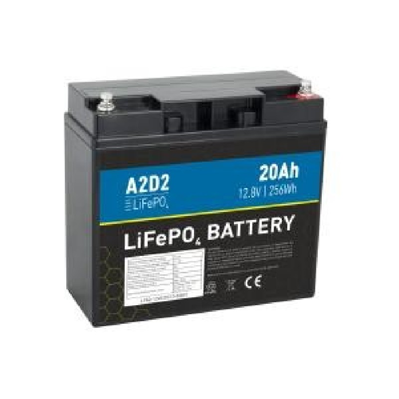 A2D2 baterie LiFePO4 12,8V 20Ah M5 LFA212V020C10M5B1
