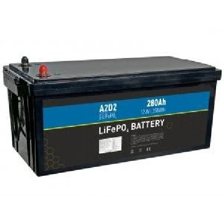 A2D2 baterie LiFePO4 12,8V 280Ah M8 (REPT cells) LFA212V280C07M8B1