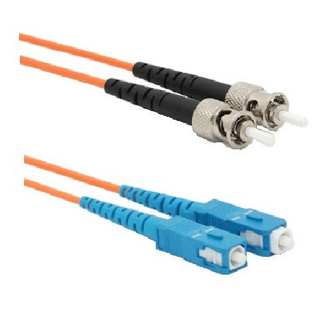 Optický patchkabel duplex ST-SC, 50/125 um MM, 20 m, OM2