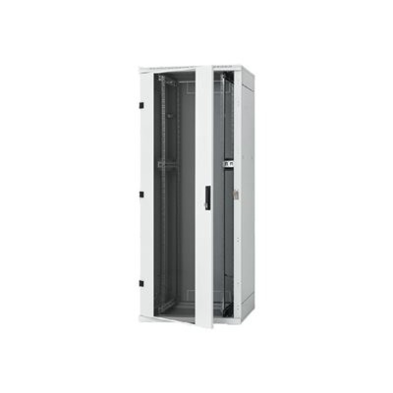 Triton 19'' stojanový rozvaděč RZA 47U/600x1000mm, 19'' stojanový rozvaděč 47U/600x1000mm prosklené dveře, IP20 nosnost 800kg