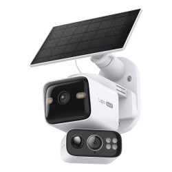 TP-Link Solar-Powered Camera Kit/Dual-Lens Pan/Tilt Security