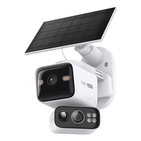 TP-Link Solar-Powered Camera Kit/Dual-Lens Pan/Tilt Security