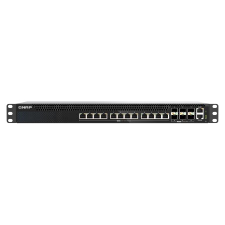 QNAP řízený switch QSW-M5218-6F12T (6x 25GbE SFP28 port, 12x 10GbE RJ45 port, L3)