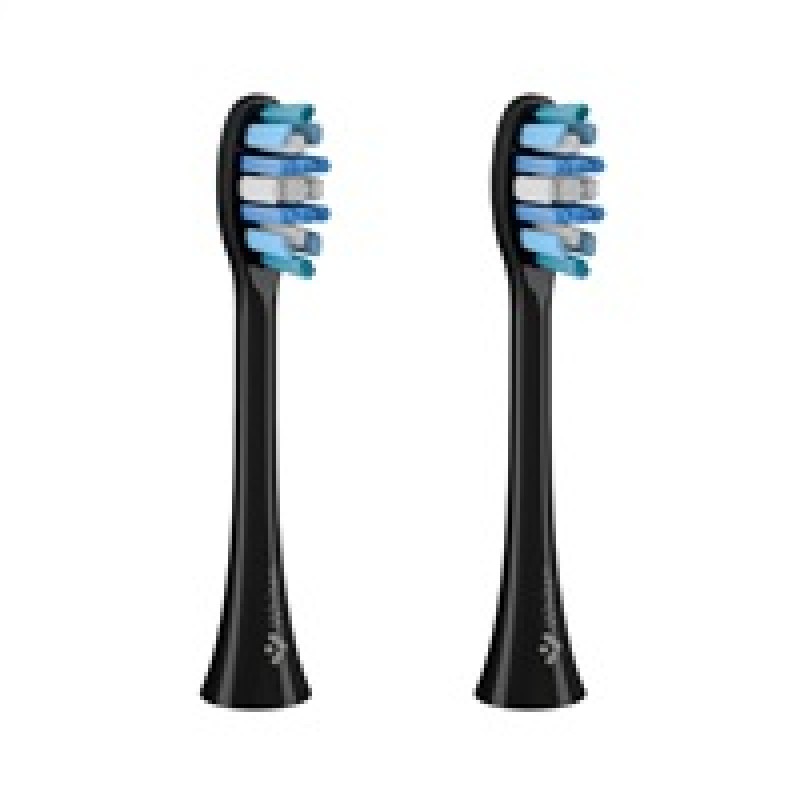 TrueLife SonicBrush Clean-series heads Whiten black 2 pack