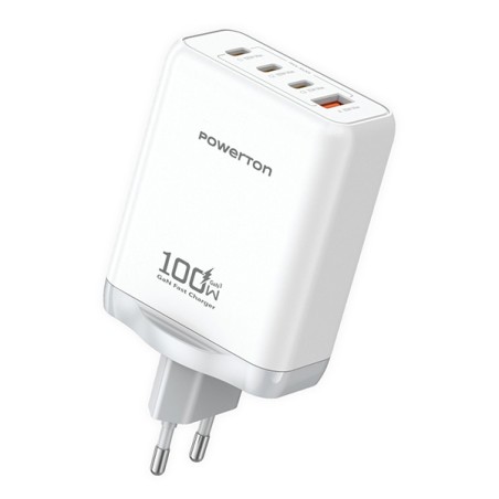 Powerton ENERGY QUANTIX Síťový adaptér 100W, 4 porty, 3x USB-C, 1x USB-A