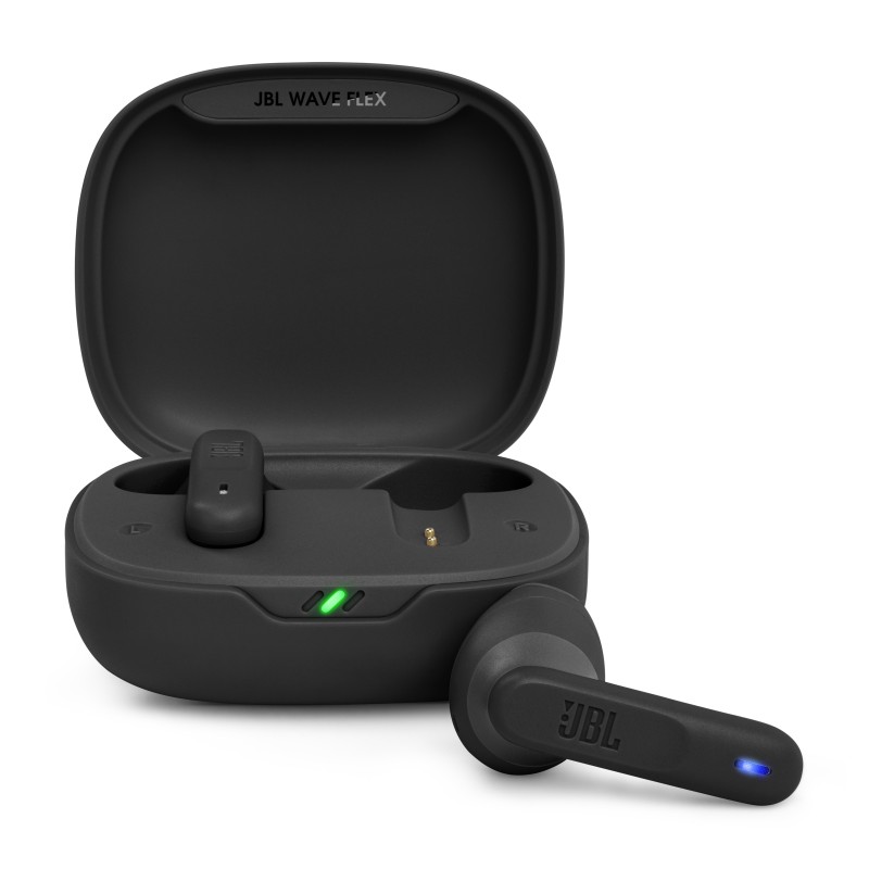 JBL Headphones In-Ear Wave Flex 2 black