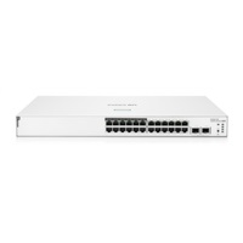 BAZAR - HPE Networking Instant On Switch 24p Gigabit CL4 PoE 2p SFP 195W 1830 (JL813A) - Rozbaleno (Komplet)