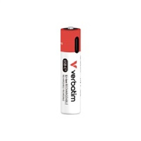 VERBATIM Nabíjecí baterie AAA USB-C 4-Pack 500 mAh
