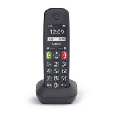 BAZAR - Gigaset E290HX černý - Poškozený obal (Komplet)