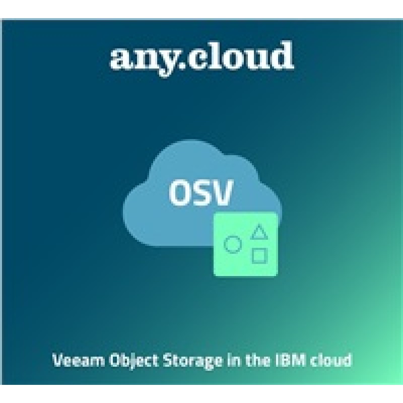 Anycloud ACOSB | OBJECT STORAGE FOR BACKUP (1TB/1M)